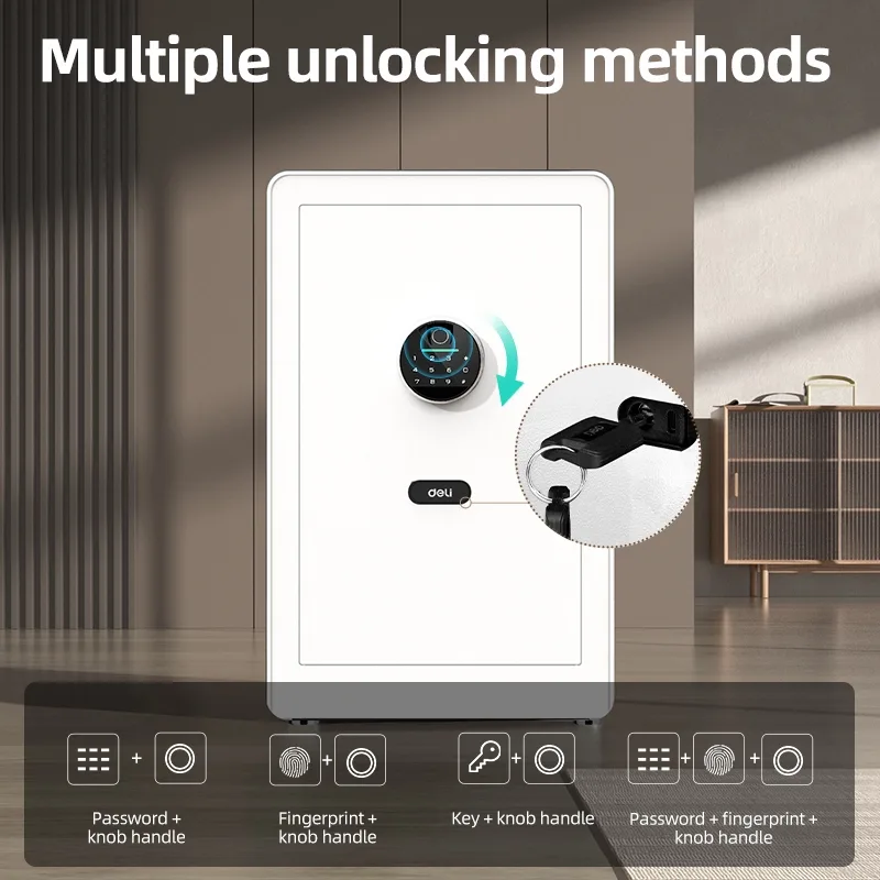 Deli ET633 large office safe box suitable for corporate and SME use in Malaysia