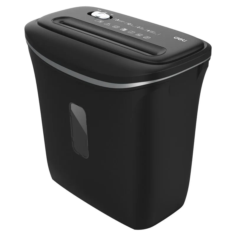 Malaysia office staff shredding confidential documents using Deli E9945