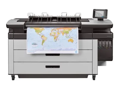 A1 A0 Production Plotter Printer With Scanner HP PageWide XL 4000 MFP proven HP PageWide Technology offers dependable production printing