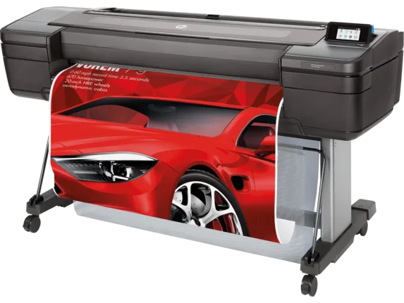 B0 Size HP Plotter 44 inch HP DesignJet Z6 Postscript 44 Inch print out can let you read details more clearly and see high-contrast color with new high-definition HP printheads