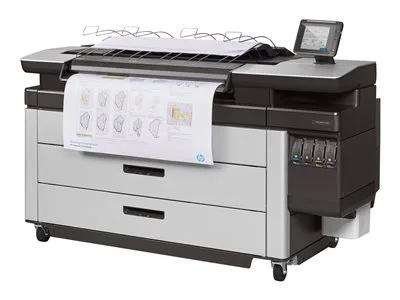 A1 A0 Production Plotter Printer With Scanner HP PageWide XL 4000 MFP proven HP PageWide Technology offers dependable production printing