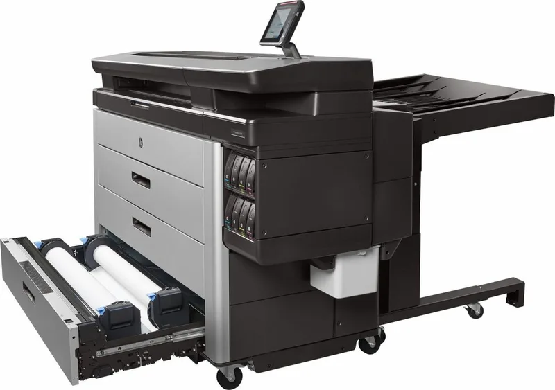 B0 Size Production Plotter With Scanner ​HP PageWide XL 8000 Printer includes a stationary 40-inch printbar that spans the whole printing width