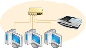 Scan to any PC on your network