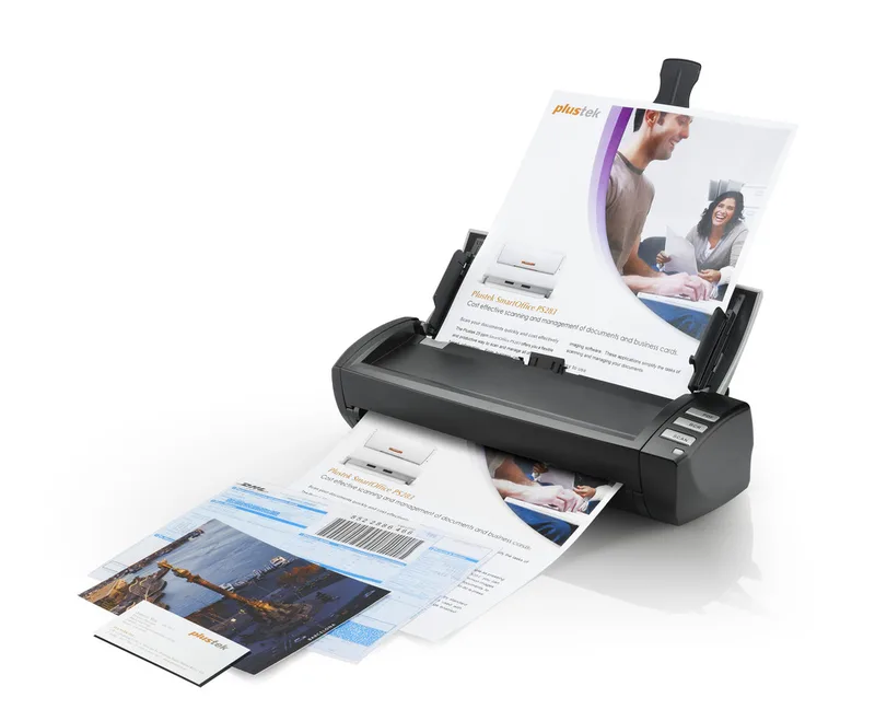 Scanner For Business Card, ID Card, Receipt, A4 Document Plustek MobileOffice AD480