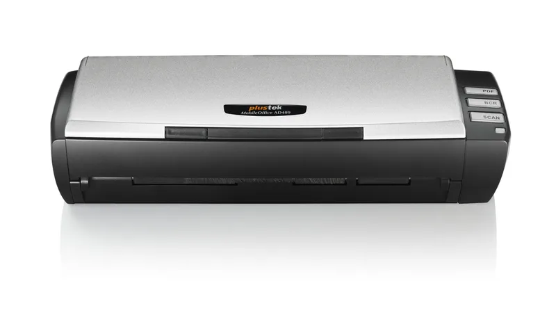 Scanner For Business Card, ID Card, Receipt, A4 Document Plustek MobileOffice AD480