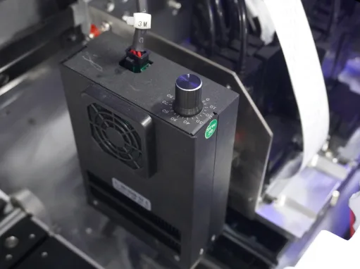 Adopt high power air-cooler  UV lamp