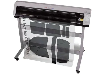 Scan Vehicle Window Tint Film Pattern Cutting Line For Computer Plotter Cut