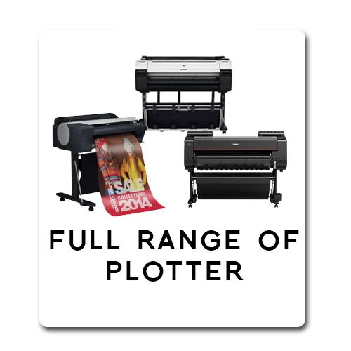 FULL RANGE OF PLOTTER