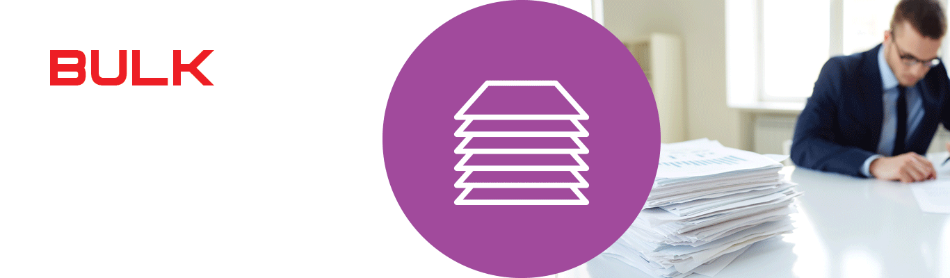 BULK DOCUMENT SCANNING SERVICE