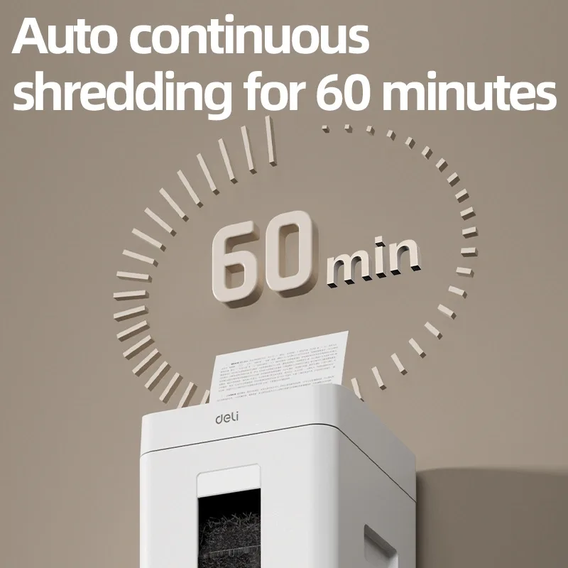 Deli ET081 office paper shredder for SME and admin departments in Malaysia