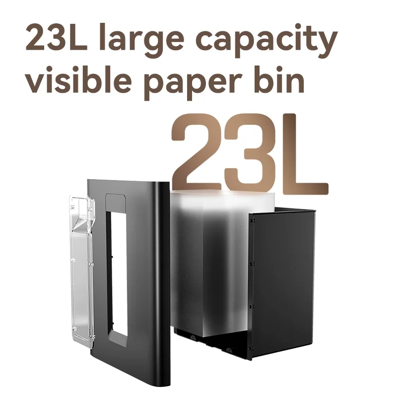Deli ET022 paper shredder with WhatsApp contact button for Malaysia office buyers