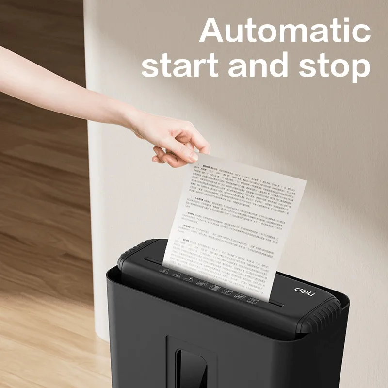 Deli ET102SC heavy duty paper shredder for secure document shredding in Malaysia office