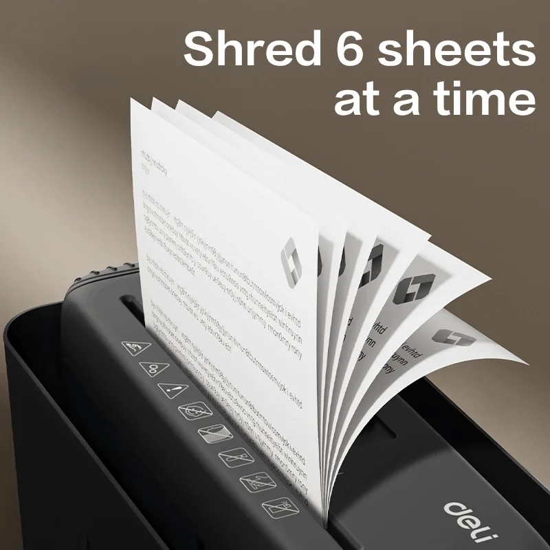 Deli ET102SC office paper shredder for HR and admin departments in Malaysia
