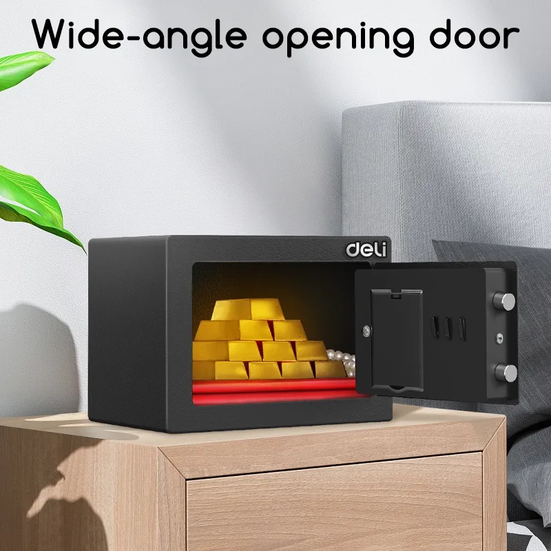 Deli ET510 Electronic Password Digital Home Safe Box