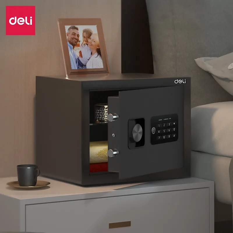 Deli ET530 compact digital fireproof safe box for office and home use in Malaysia