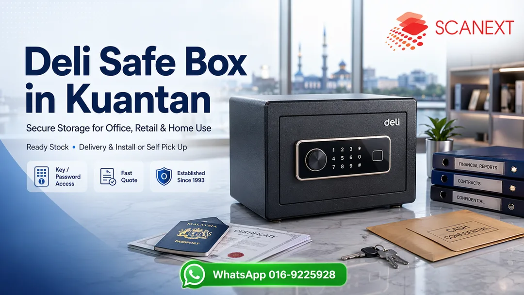 Deli safe box in Kuantan Pahang Scanext