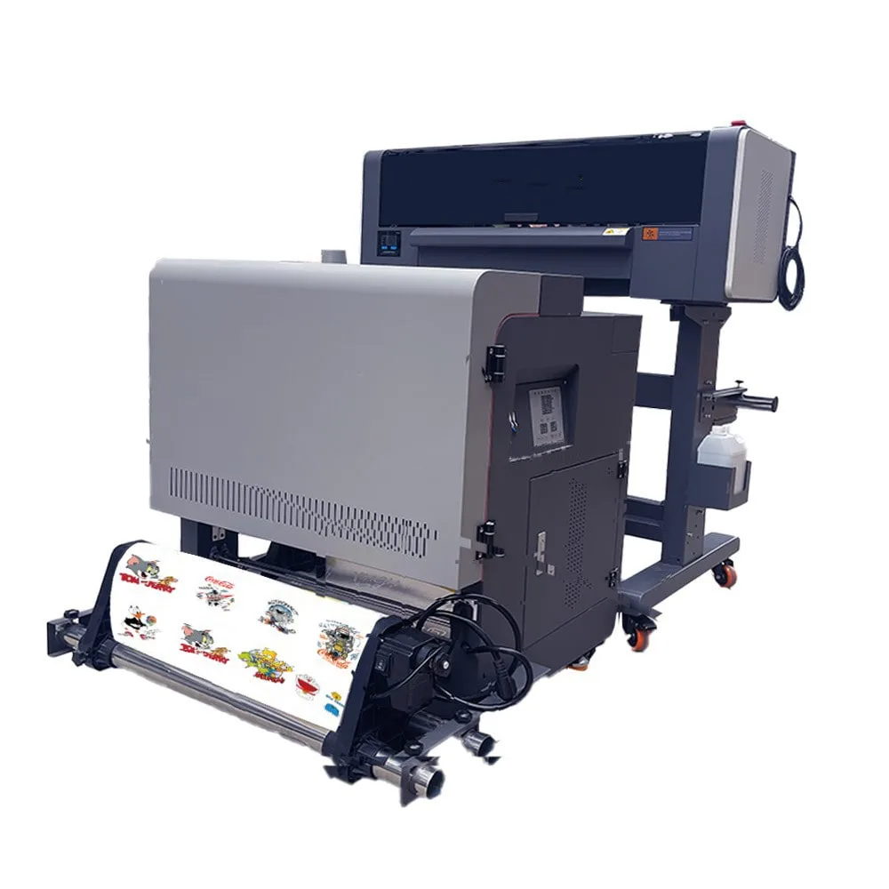 T-shirt Printing Machine for Black Dark Colour Shirt With Florescent Colour DTF T-shirt Printer A1 Size 24 Inch Scanext DTF 60092
