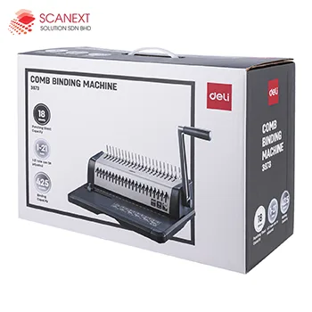 Deli E3873 binding machine for corporate office use Malaysia