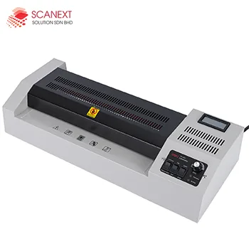 Deli E3895-EU laminator machine with Scanext supplier branding