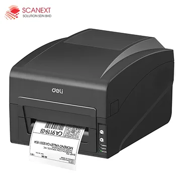 Deli ES351 thermal printer used at Malaysia POS counter for fast receipt printing