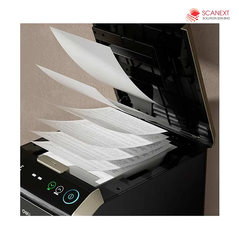 Auto Feed Paper Shredder Deli ET089