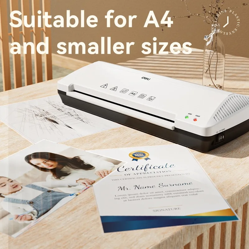 Deli ET102 laminator machine for SME and corporate office Malaysia