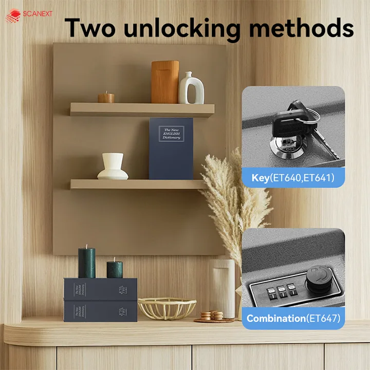 Deli ET647 Hidden Safe Book