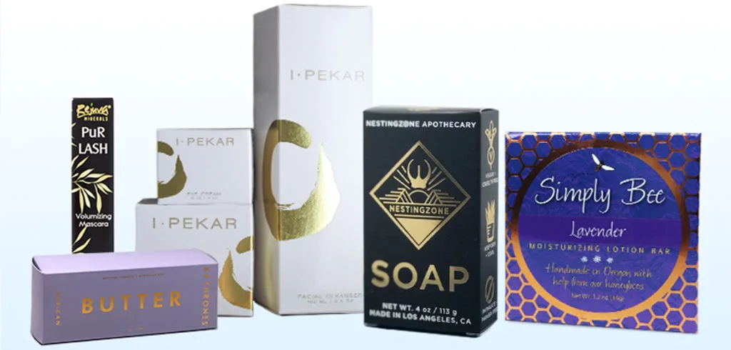 Embossing Gold Stamping Packaging Box