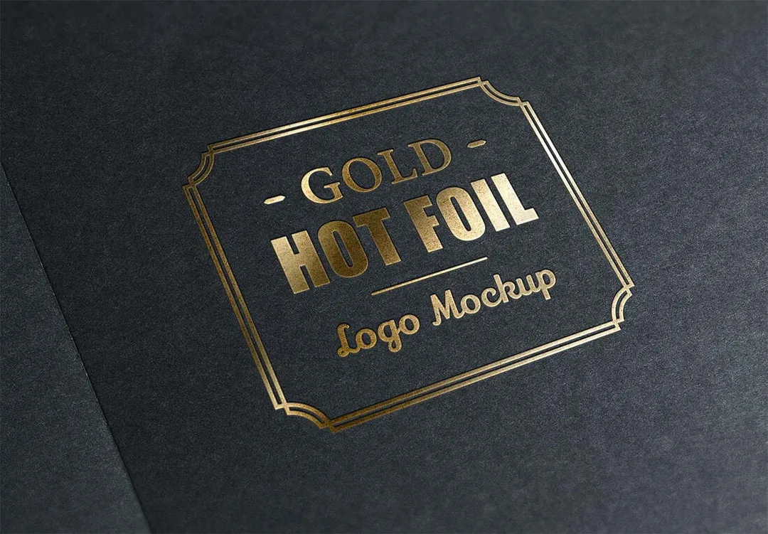 Embossing Gold Stamping Business Card