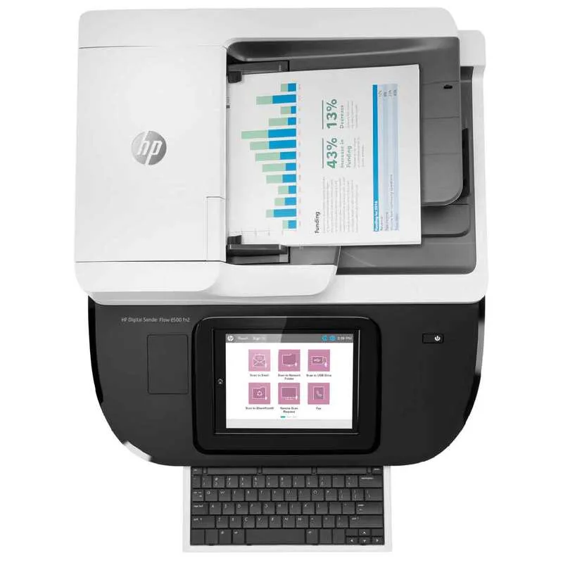 High Speed Document Scanner HP Digital Sender Flow 8500fn2