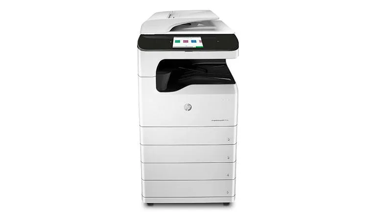 A3 Colour Photocopy Machine HP HP A3 PageWide Managed Color MFP P77660z+