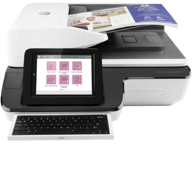 High Speed Document Scanner HP ScanJet Enterprise Flow N9120 fn2 Document Flatbed Scanner