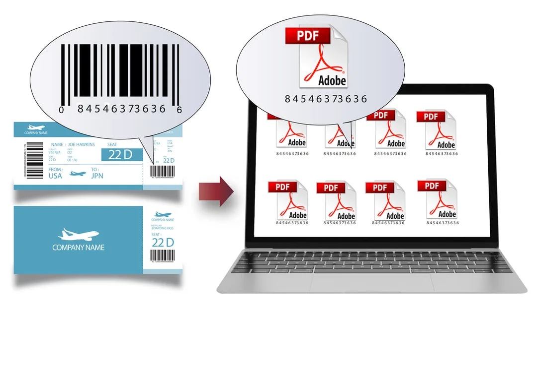 Software Auto Rename File According To Barcode