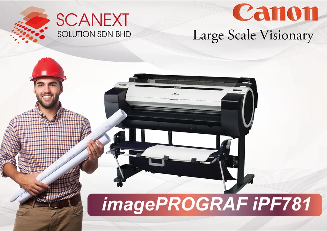 High Speed A0 Plotter Canon IPF781