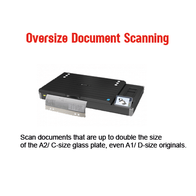 Large Format Flatbed Scanner for Artwork, Fragile Document and Large Book