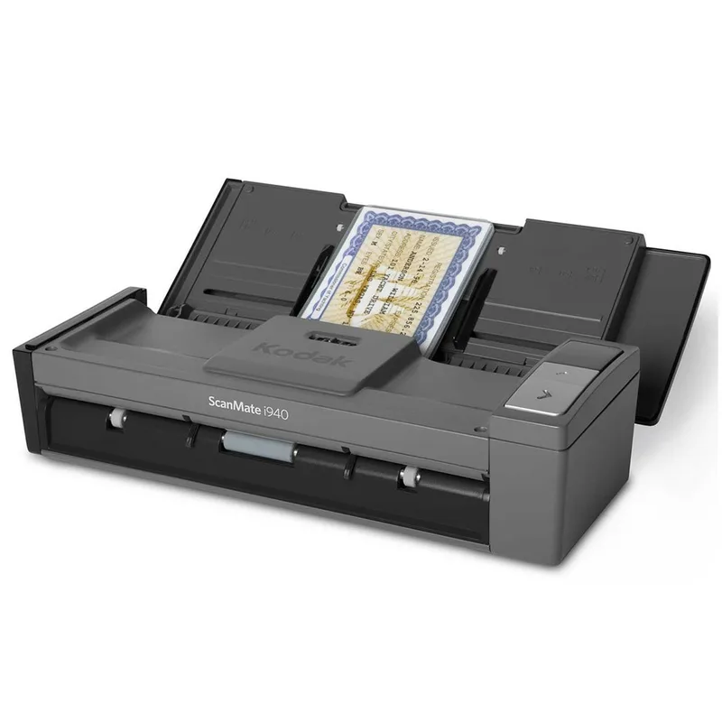 Small Receipt Scanner Ocr Pdf Kodak ScanMate i940 Portable Mobile Scanner