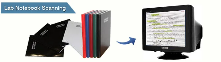 Lab Notebook Scanning & Scientific Records Digitization