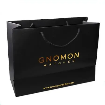 Emboss Gold Stamping Paper Bag