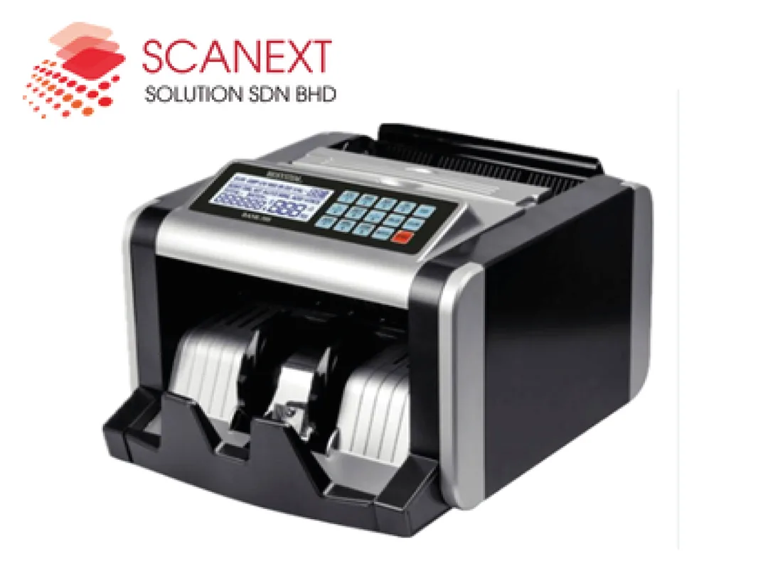 Bank note counter machine for fast and accurate cash counting in offices and retail