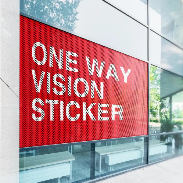 High-Quality One Way Vision Sticker for Advertising & Privacy