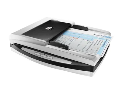 Scanner With OCR Plustek SmartOffice PN2040 Auto Feed Scanner and Flatbed Scanner