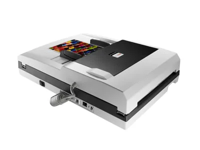 Scanner With OCR Plustek SmartOffice PN2040 Auto Feed Scanner and Flatbed Scanner