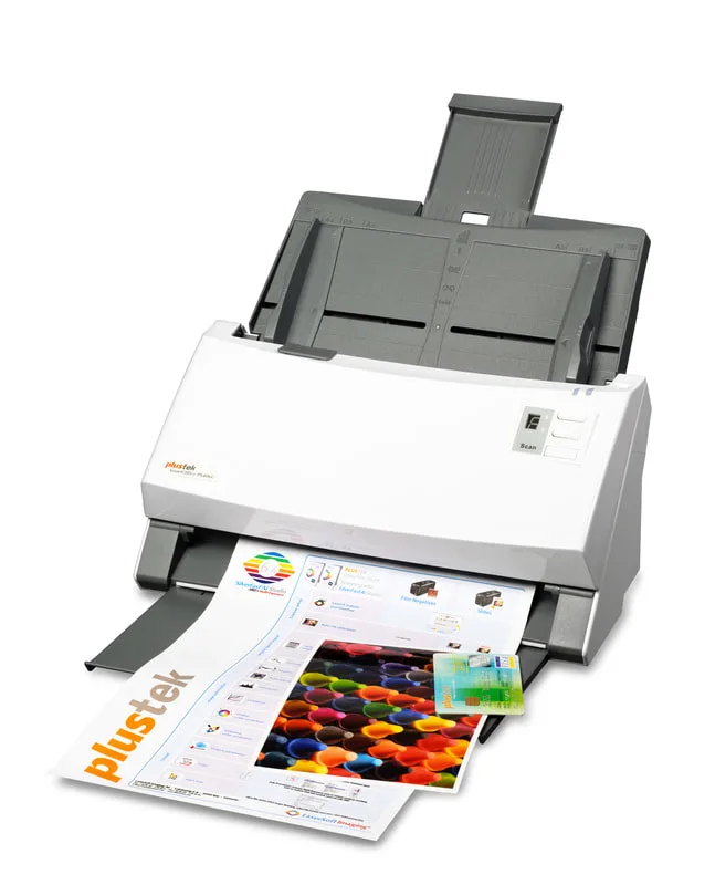 Scanner With Feeder Plustek SmartOffice PS406U