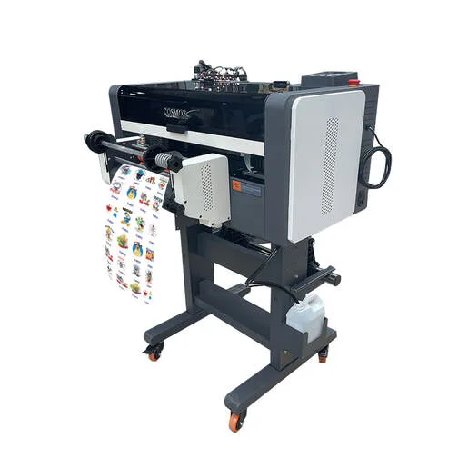Roll Synthetic Sticker UV Digital Inkjet Label Printing Machine For PE PP PVC Film