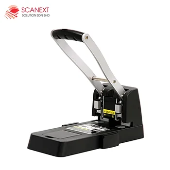 Deli E0150 2-hole paper punch for office use, high-capacity design