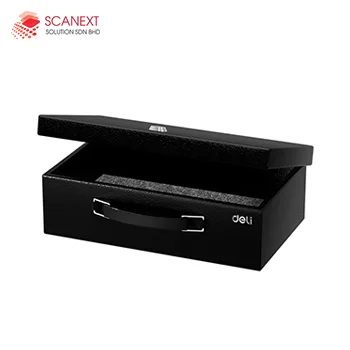 Deli ET610 Portable Fire Proof Safe Box