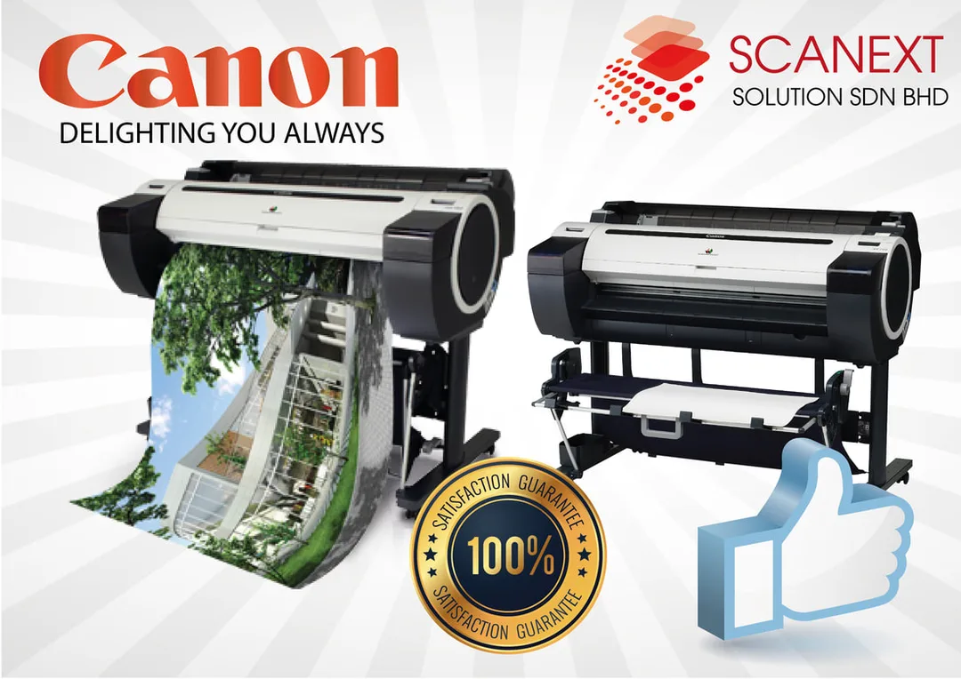 High Speed A0 Plotter Canon IPF781