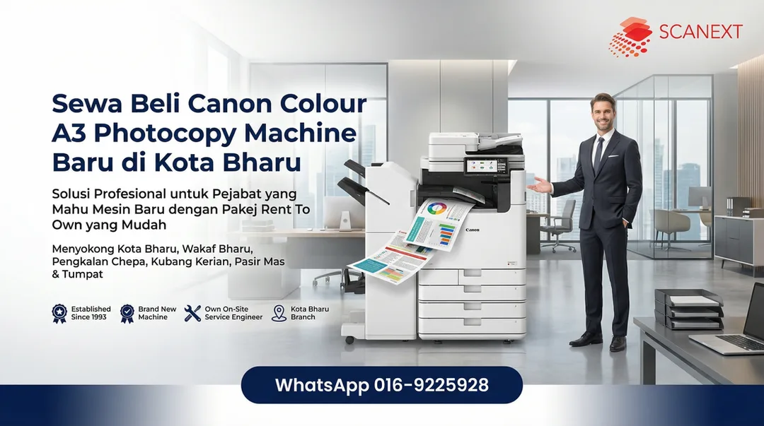 Sewa Beli Canon A3 Mein Fotostat Kota Bharu