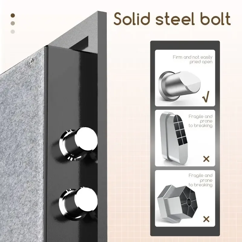 Best Safe Box for Home Use Deli ET587 Electronic Fireproof Safe