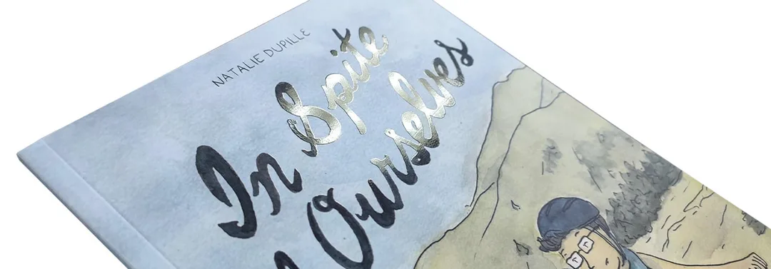 Spot UV and Gold Stamping Book Cover